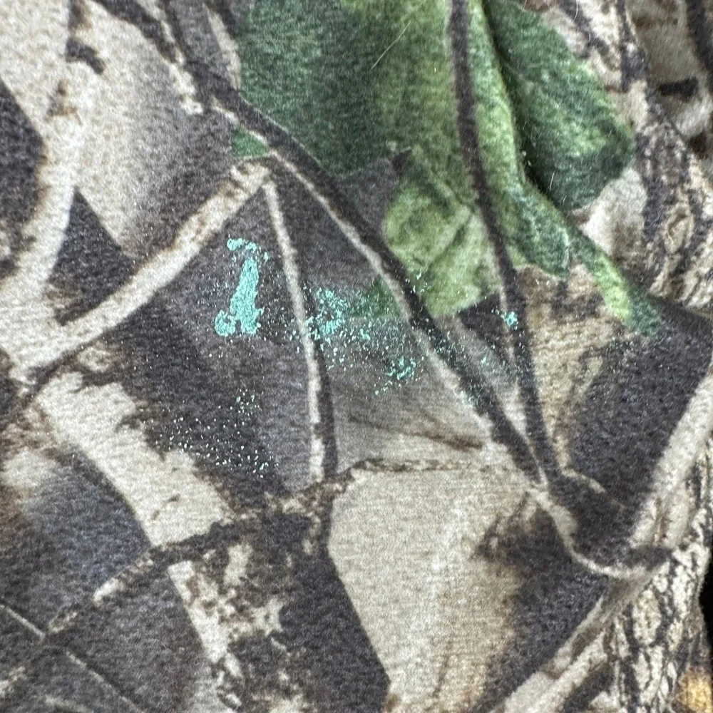 Remington Jacket Mens XL Camo Full Zip Hunting Outdoor Ribbed Hem Fair 24113